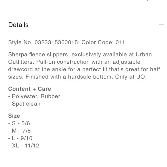 UO | sherpa hardsole slipper - Picture 5 of 5